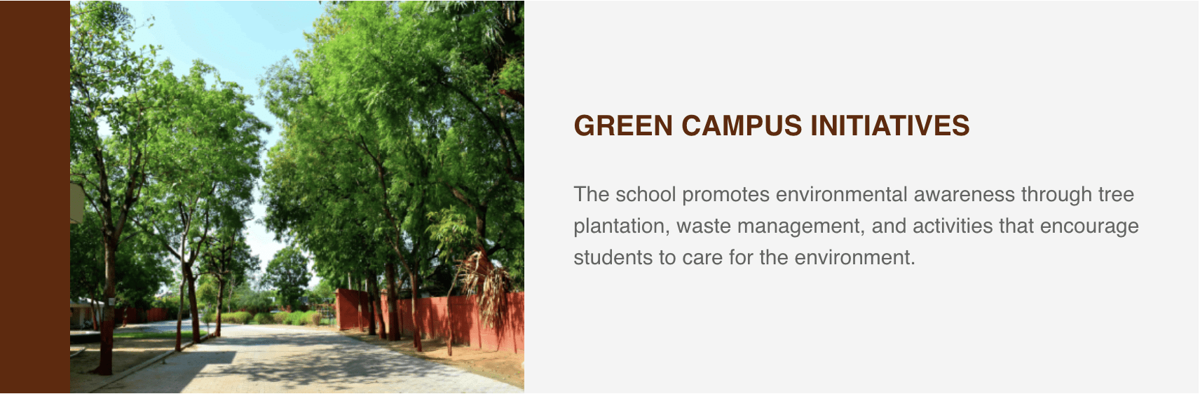 Green Campus Initiatives