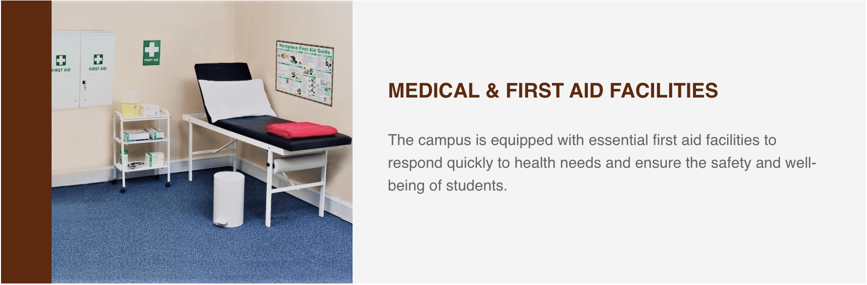 Medical & First Aid Facilities